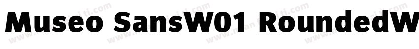Museo SansW01 RoundedWO1字体转换